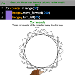 Spirograph - Python - Part 1 | Codesters Curriculum